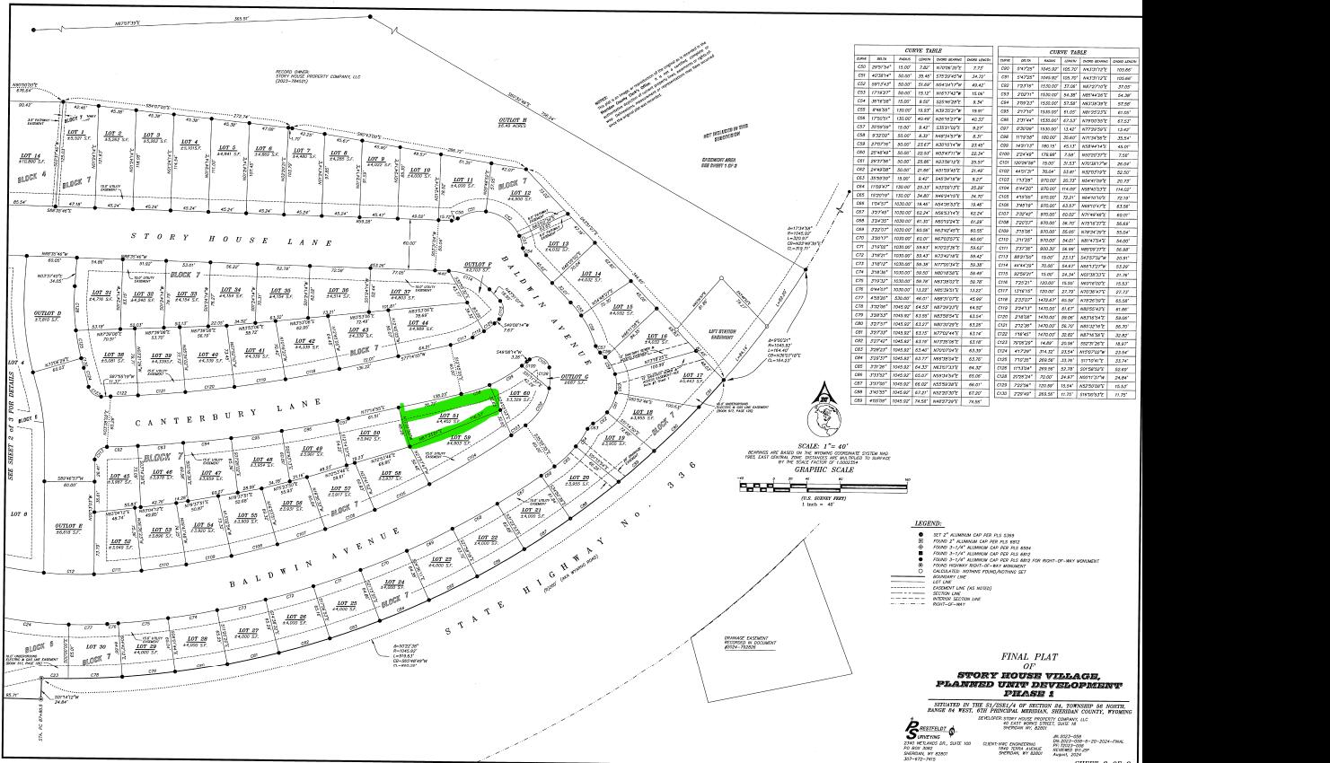 Lane Sheridan, WY 82801 - Photo 62 of 62 Block 7 Lot 51