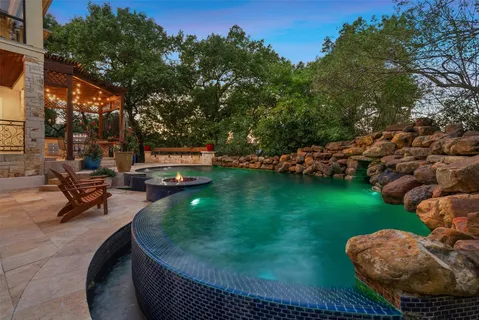 a aerial view of a house
