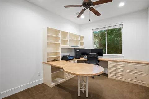 a view of a window and an empty room