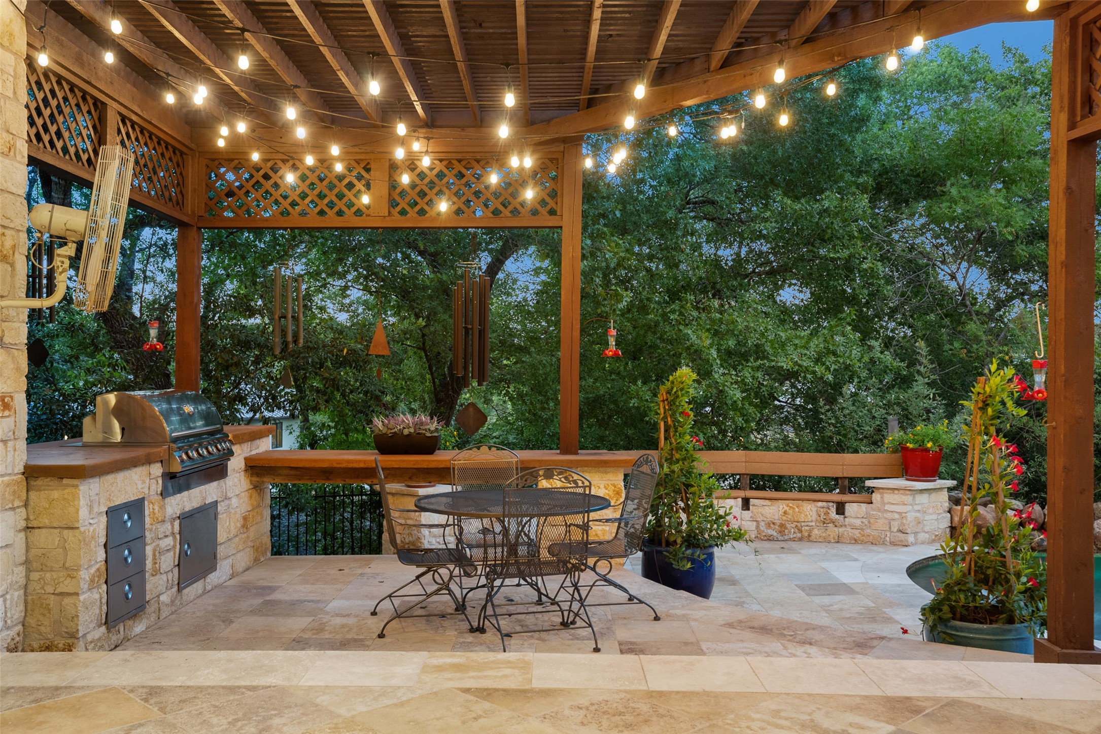 9308 Travertine Cove Austin, TX 78735 - Photo 36 of 40 a outdoor view with a sitting space