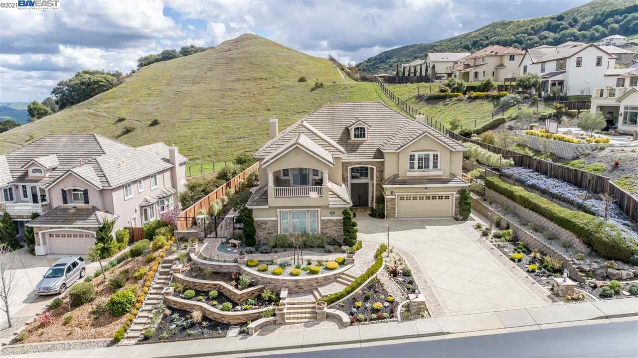 Undisclosed Address San Ramon, CA 94583 - Photo 4 of 14 an aerial view of a house with a ocean view