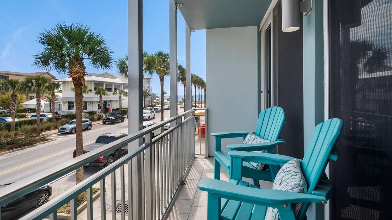 19 Town Center Loop, Unit 2A Santa Rosa Beach, FL 32459 - Photo 1 of 18 six palms balcony