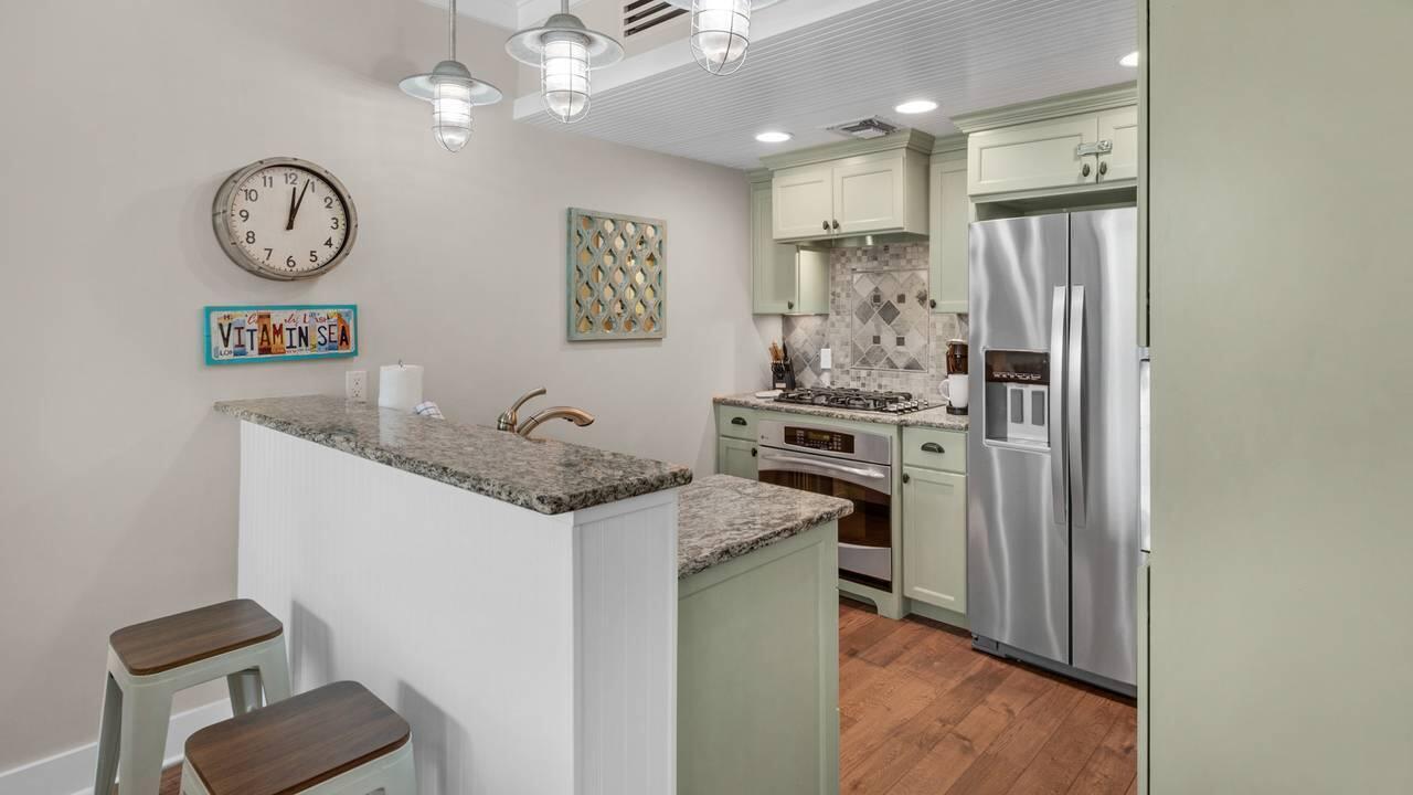 19 Town Center Loop, Unit 2A Santa Rosa Beach, FL 32459 - Photo 15 of 18 six palms kitchen