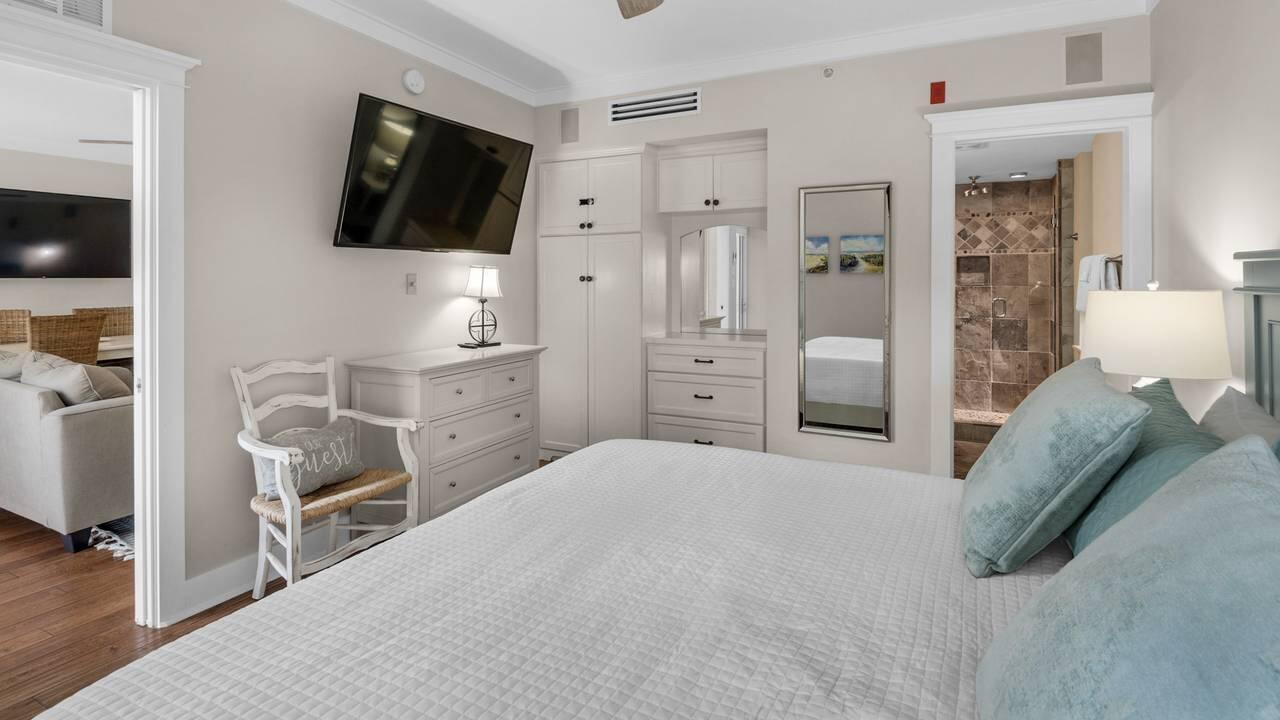 19 Town Center Loop, Unit 2A Santa Rosa Beach, FL 32459 - Photo 16 of 18 six palms bedroom 1