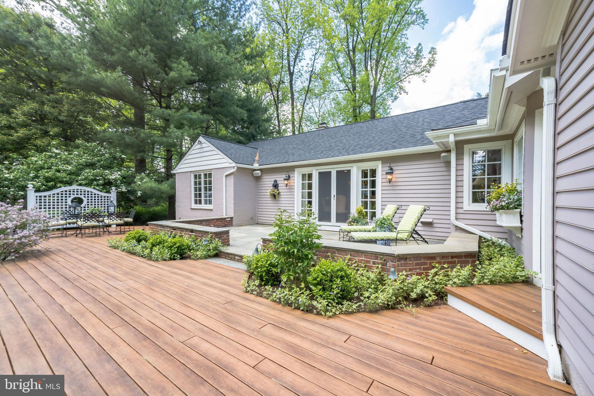 703 South Roberts Road Bryn Mawr, PA 19010 - Photo 23 of 30 Rear Deck