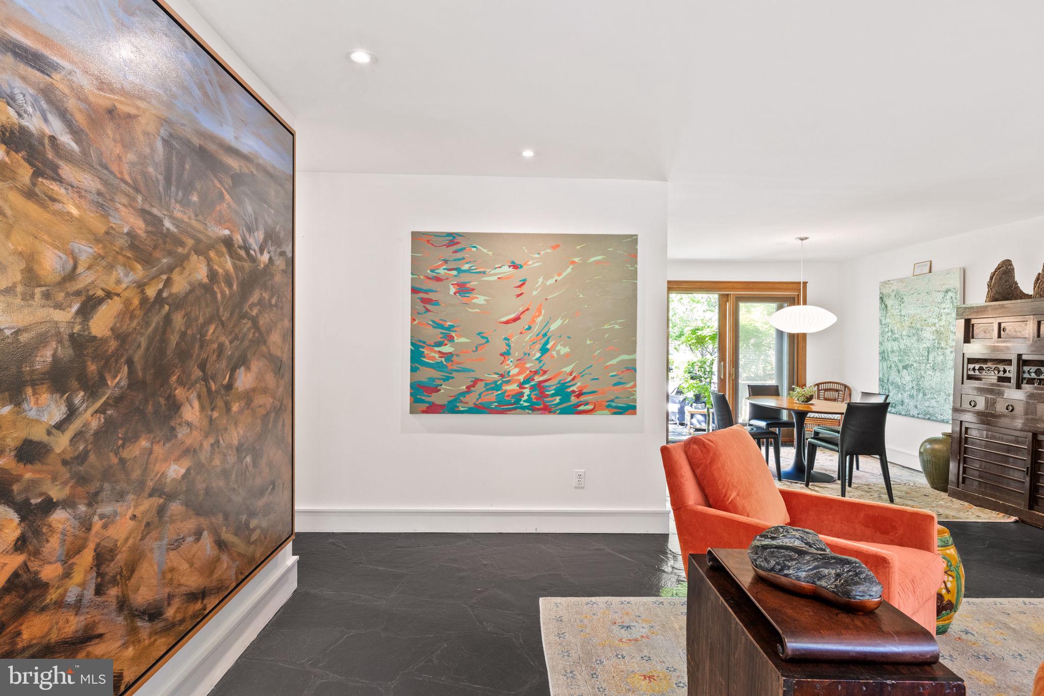 303 Glenway Road Glenside, PA 19038 - Photo 7 of 56 a living room with furniture and a large window