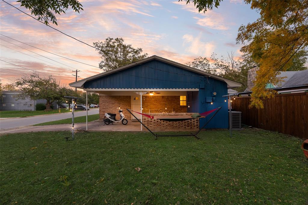 419 Marietta Street Denton, TX 76201 - Photo 20 of 20 a view of a house with a yard