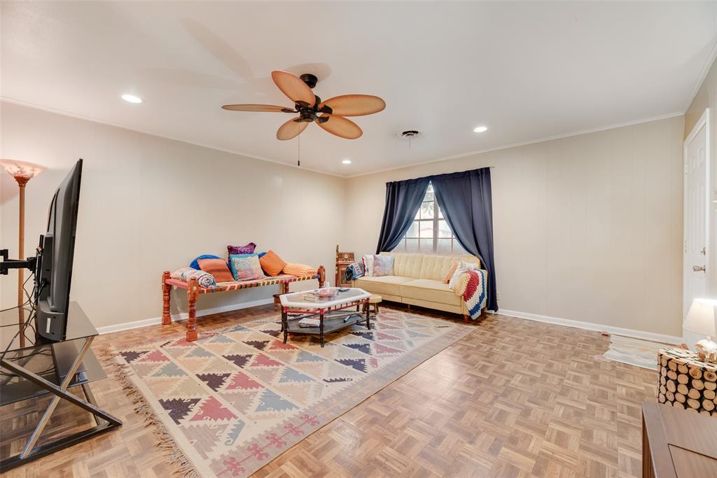 419 Marietta Street Denton, TX 76201 - Photo 7 of 20 a living room with furniture and a window
