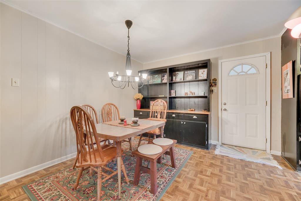 419 Marietta Street Denton, TX 76201 - Photo 8 of 20 a view of a dining room with furniture