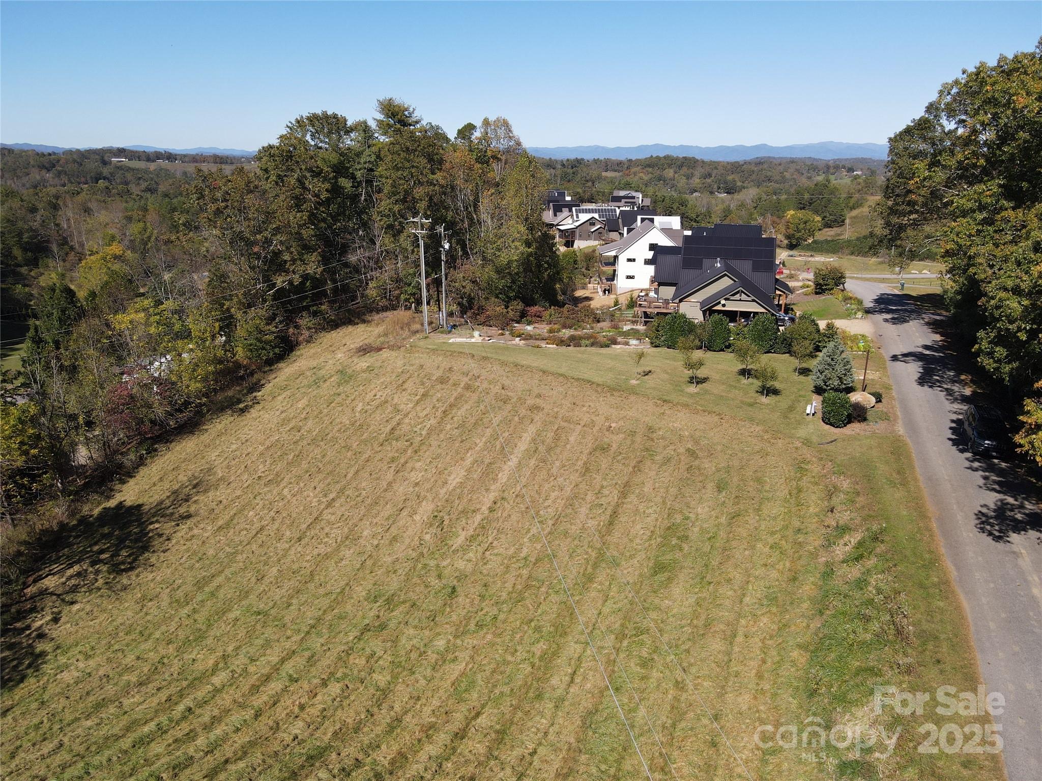 215 Old Macedonia Road Asheville, NC 28804 - Photo 11 of 32 a view of outdoor space and mountain view