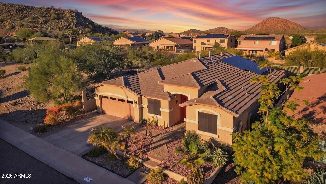 6530 West Bent Tree Drive Phoenix, AZ 85083 - Photo 2 of 42 an aerial view of a house
