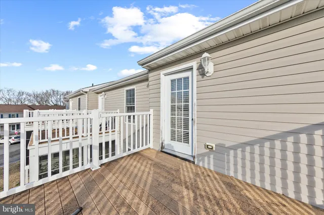 a view of a house with a balcony