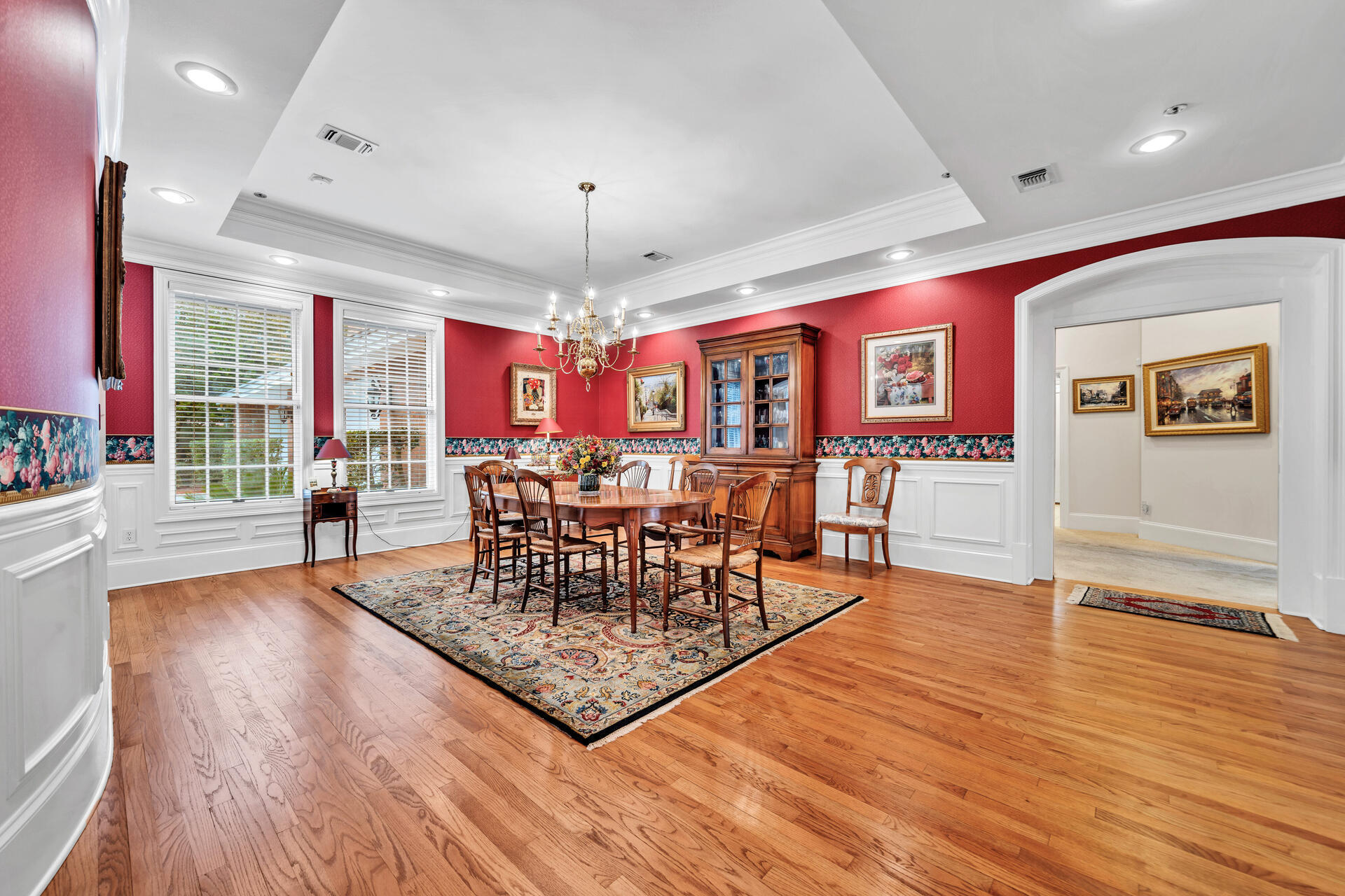 35 Poquito Road Shalimar, FL 32579 - Photo 26 of 87 a view of a dining room with furniture and wooden floor