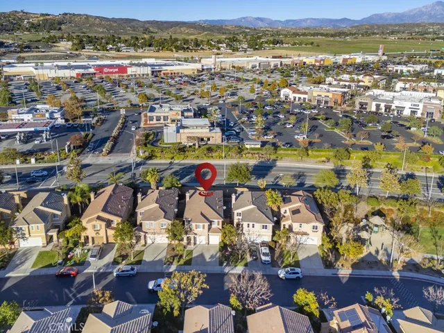 a view of a city with an ocean