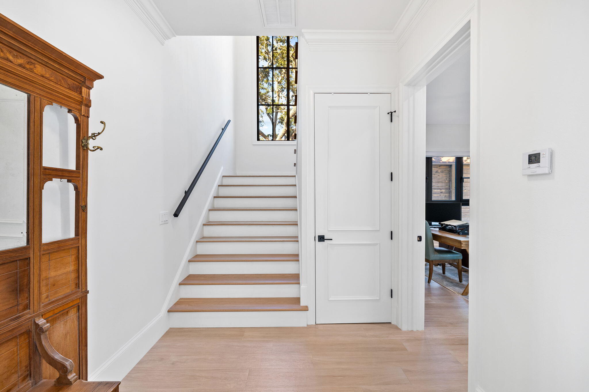 253 Driftwood Point Road Santa Rosa Beach, FL 32459 - Photo 35 of 109 a view of entryway and hall with wooden floor