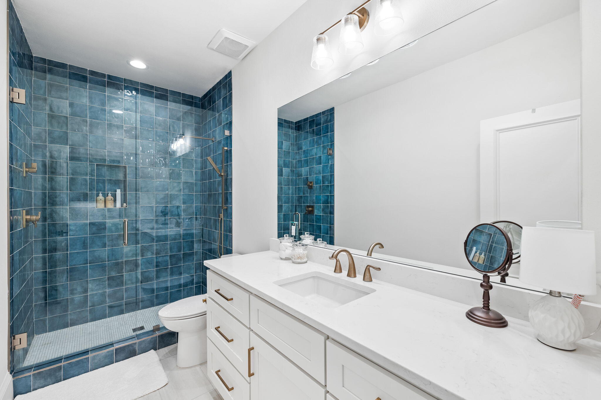 253 Driftwood Point Road Santa Rosa Beach, FL 32459 - Photo 41 of 109 a bathroom with a sink a toilet and shower