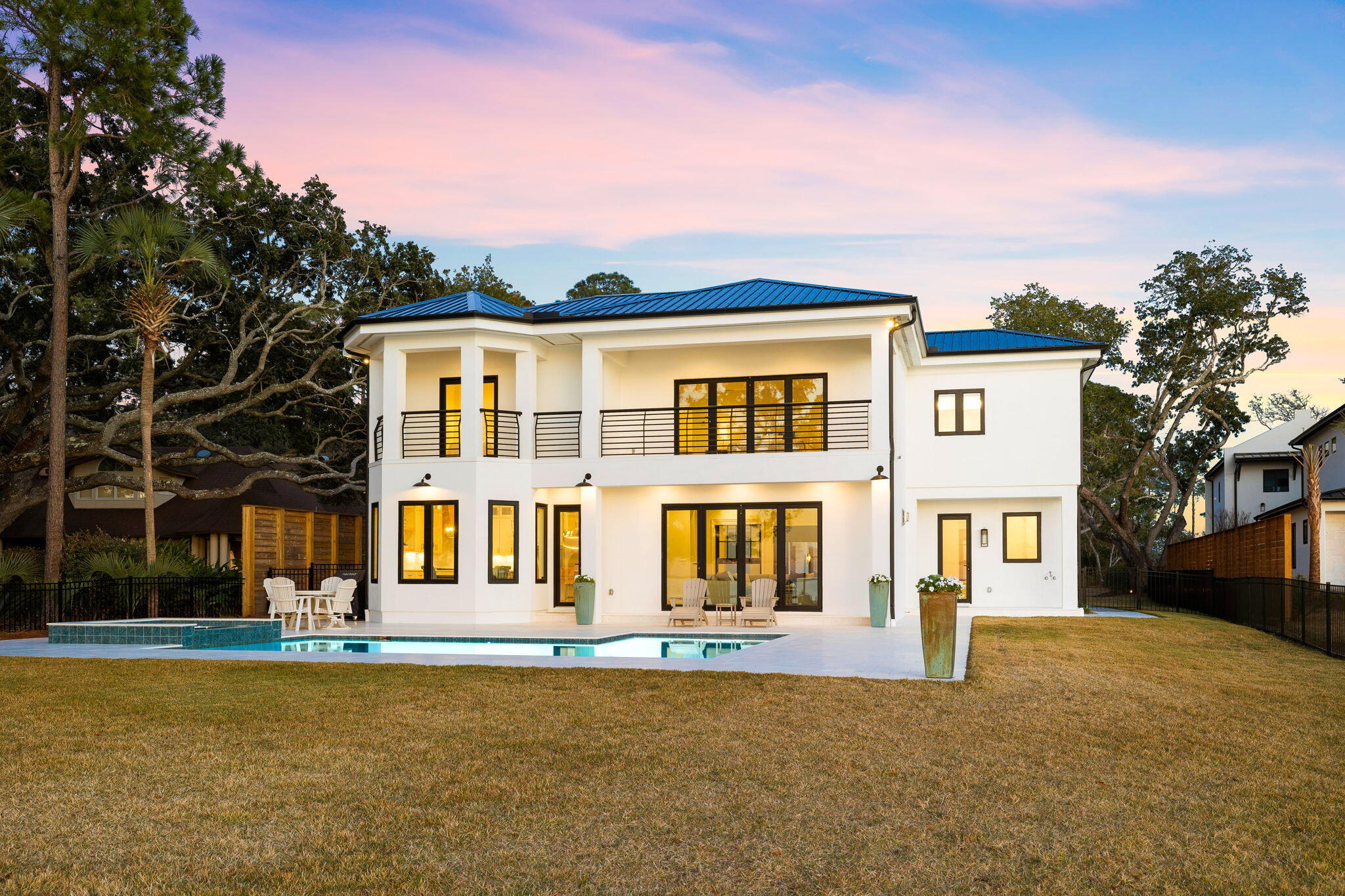 253 Driftwood Point Road Santa Rosa Beach, FL 32459 - Photo 54 of 109 a front view of a house with a yard
