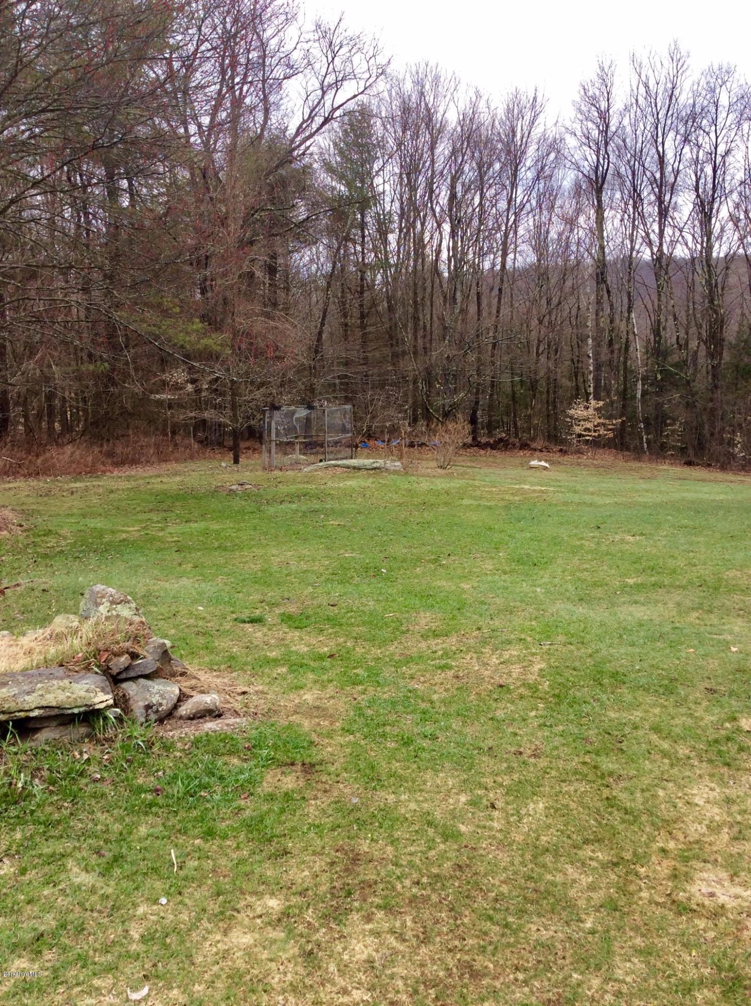 134 Bancroft Road Becket, MA 01223 - Photo 5 of 17 a backyard of a house with lots of green space