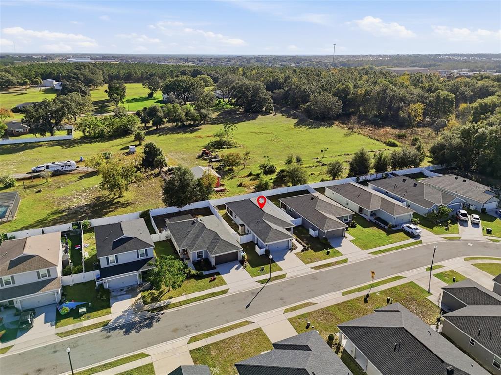 128 Foxtail Loop Davenport, FL 33837 - Photo 34 of 37 an aerial view of residential houses with outdoor space