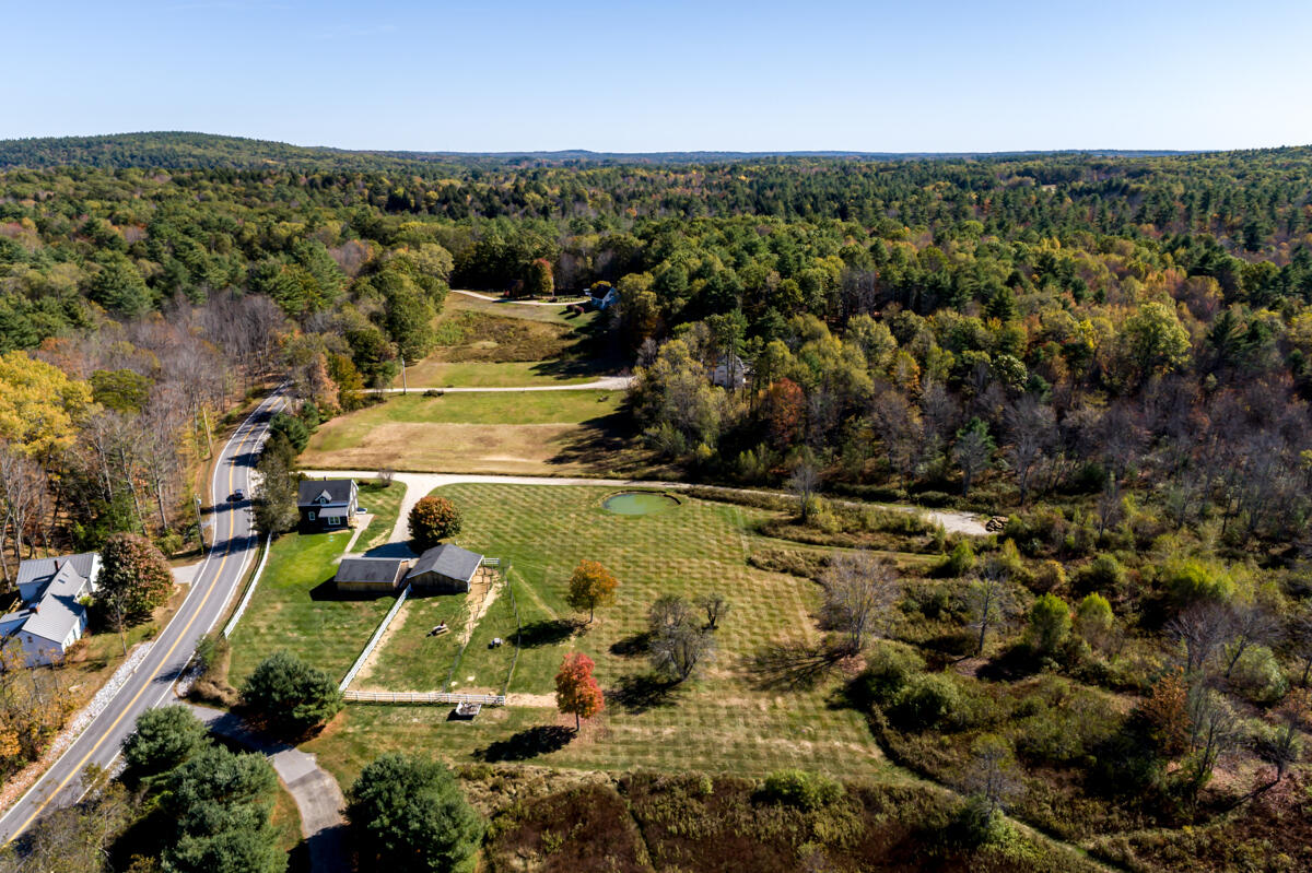 890 Elmwood Road Pownal, ME 04069 - Photo 6 of 29 Aerial view (4 of 7)