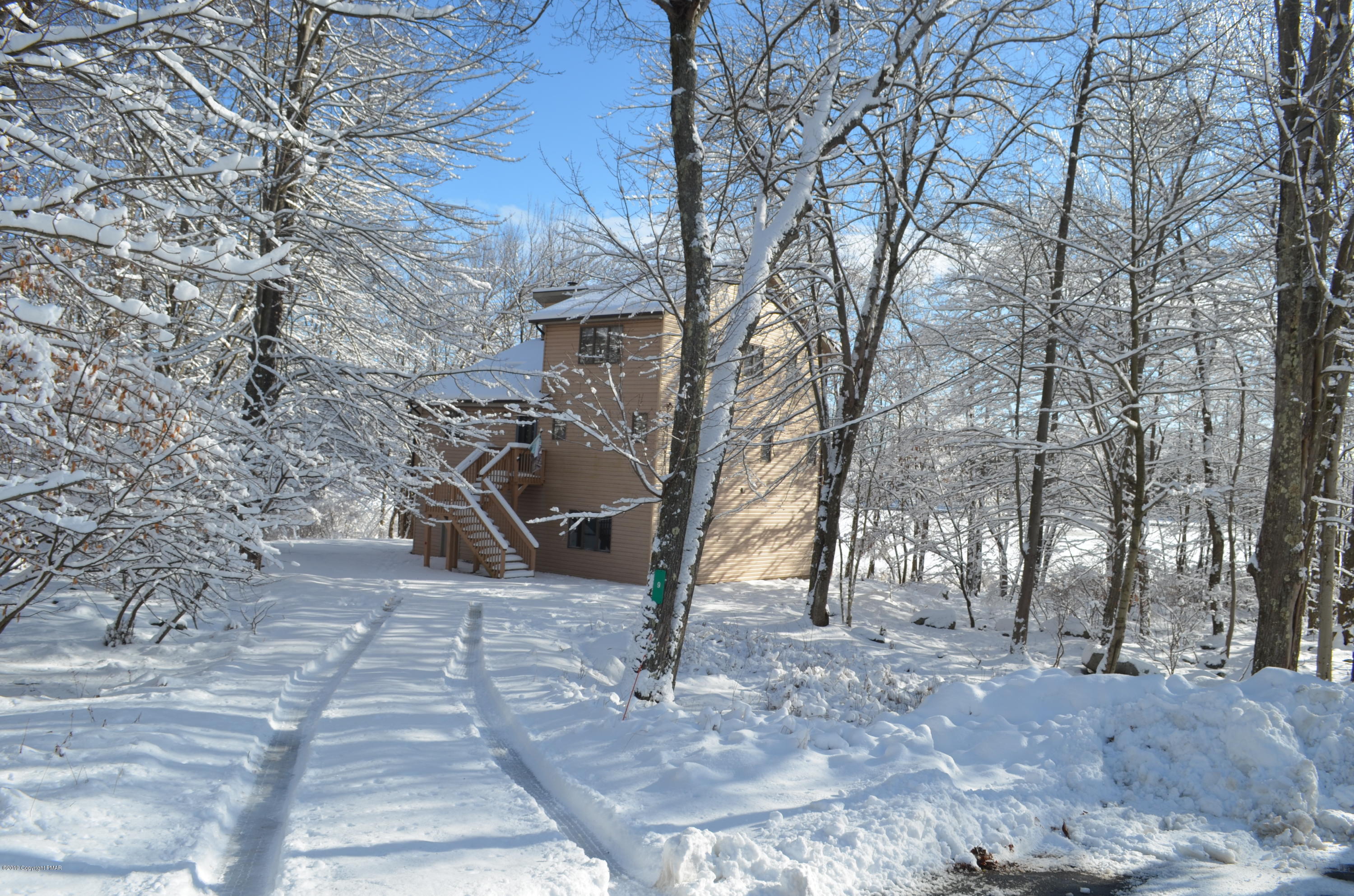 9 Birch Point Road Gouldsboro, PA 18424 - Photo 2 of 41 a view of yard with trees