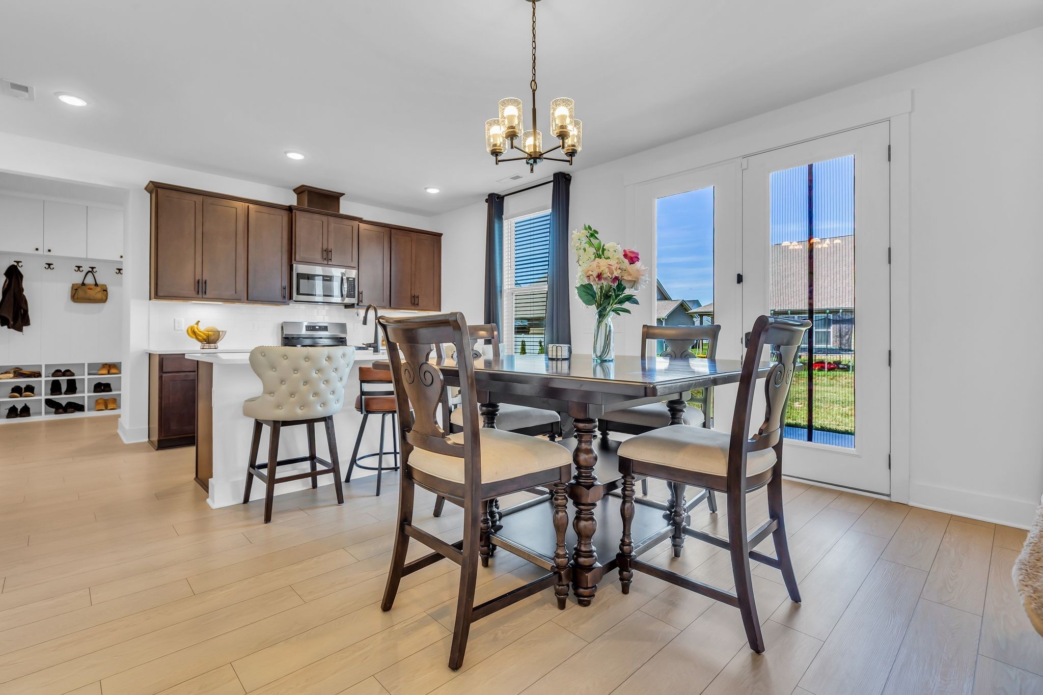 2404 Beaver Drive Murfreesboro, TN 37128 - Photo 14 of 42 a view of a dining room with furniture window and wooden floor