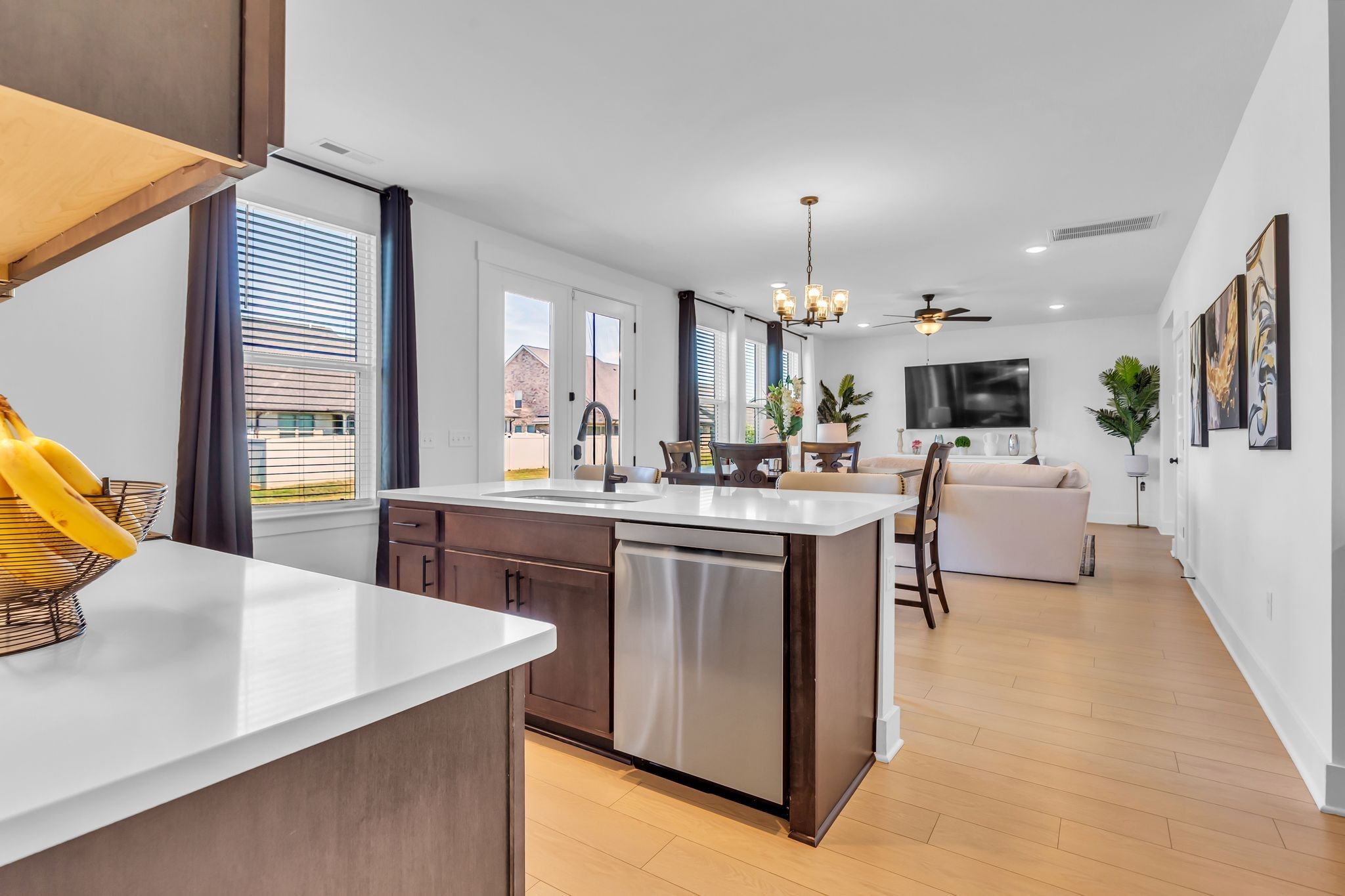 2404 Beaver Drive Murfreesboro, TN 37128 - Photo 18 of 42 a kitchen with a sink stove and cabinets