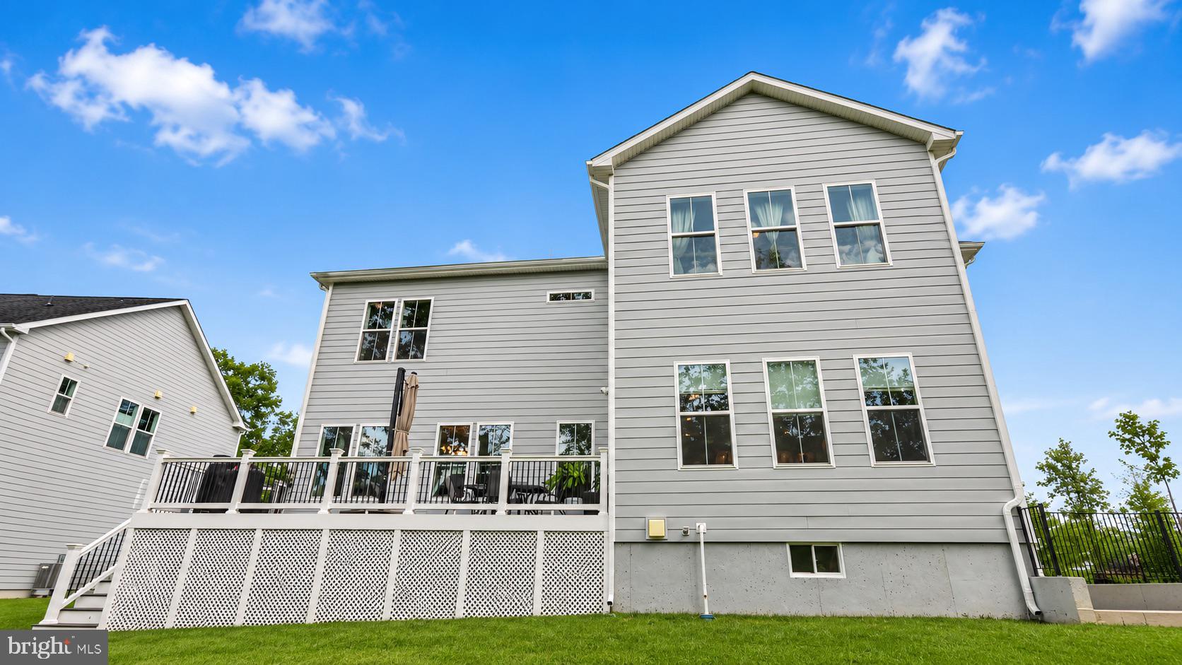 23609 Roselle Ridge Lane Aldie, VA 20105 - Photo 64 of 75 Modern home with spacious deck.