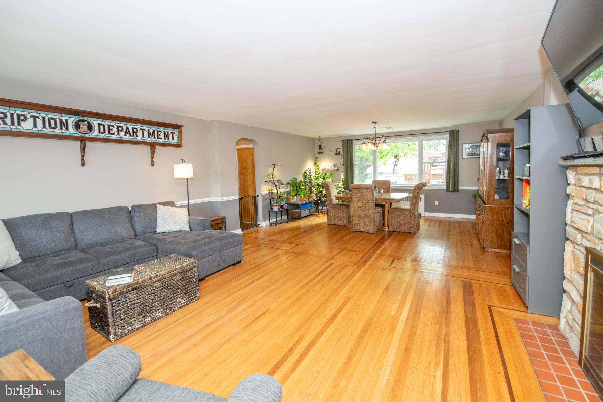 1259 Glenbrook Road Huntingdon Valley, PA 19006 - Photo 25 of 78 a living room with furniture and a fireplace