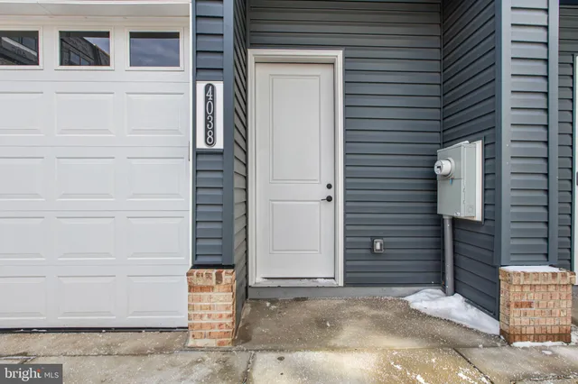 a view of a hallway with a hallway