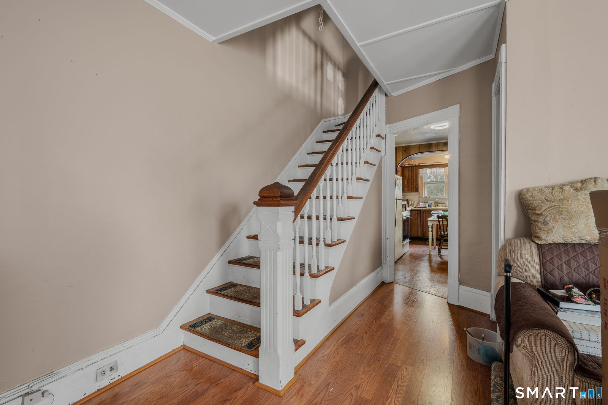 45 Dunham Street Norwich, CT 06360 - Photo 34 of 40 a view of entryway with wooden floor