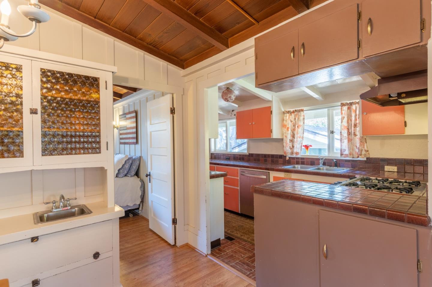 2 Mission Street Carmel, CA 93923 - Photo 6 of 31 a kitchen with stainless steel appliances granite countertop a sink a stove and a refrigerator