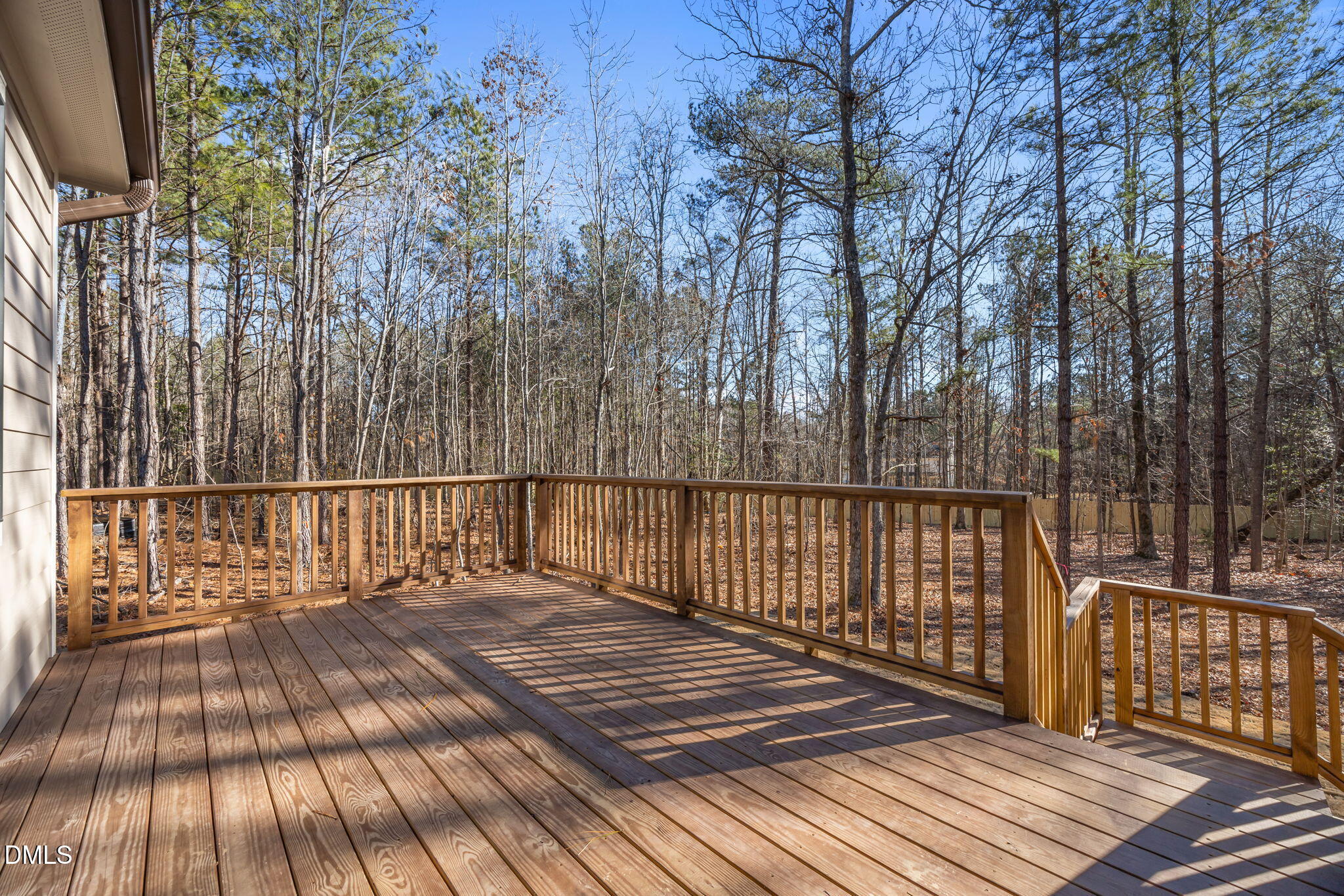 357 Slocum Drive Wendell, NC 27591 - Photo 39 of 48 a view of deck with wooden floor and fence
