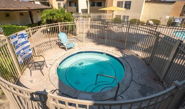 a view of outdoor space swimming pool and deck