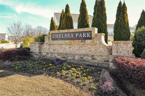 a view of outdoor space with sign board