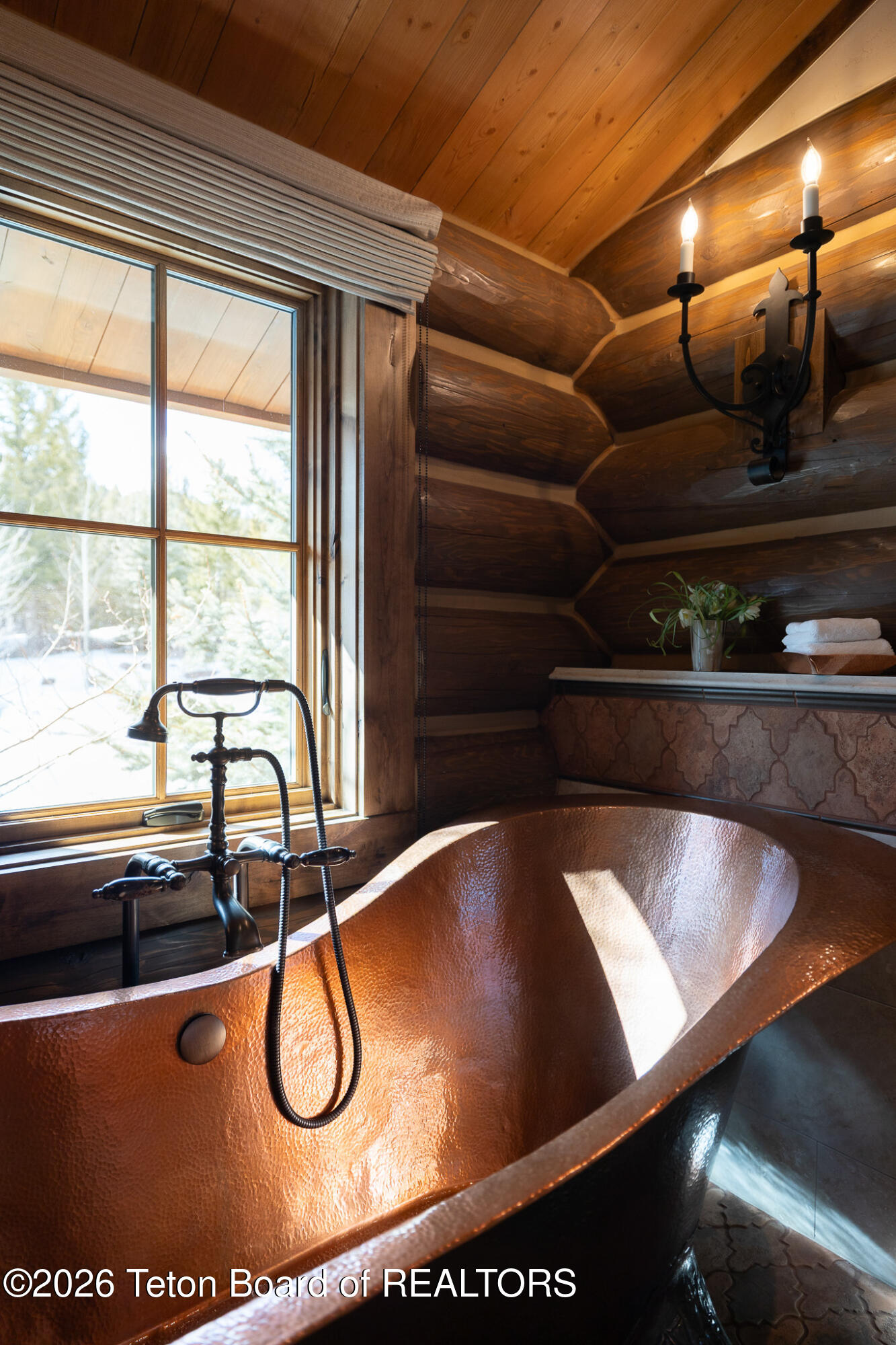 1125 West Bar Bc Ranch Road Jackson, WY 83001 - Photo 40 of 66 Guest Bath #2
