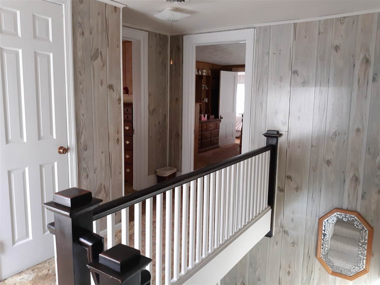 514 Oak Hill Road Staunton, VA 24401 - Photo 21 of 43 a view of a hallway with wooden floor and staircase