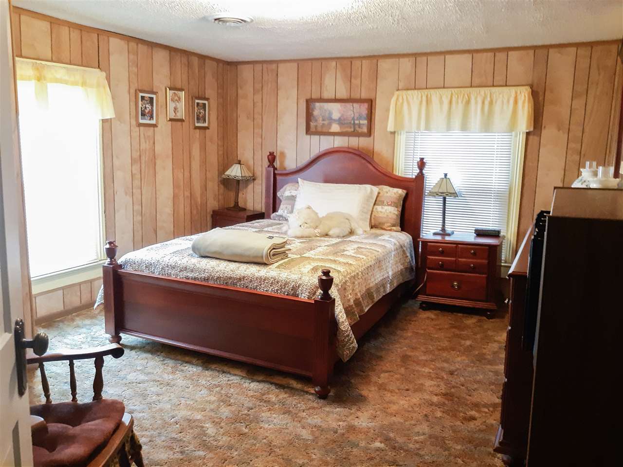 514 Oak Hill Road Staunton, VA 24401 - Photo 23 of 43 a bedroom with a bed and furniture