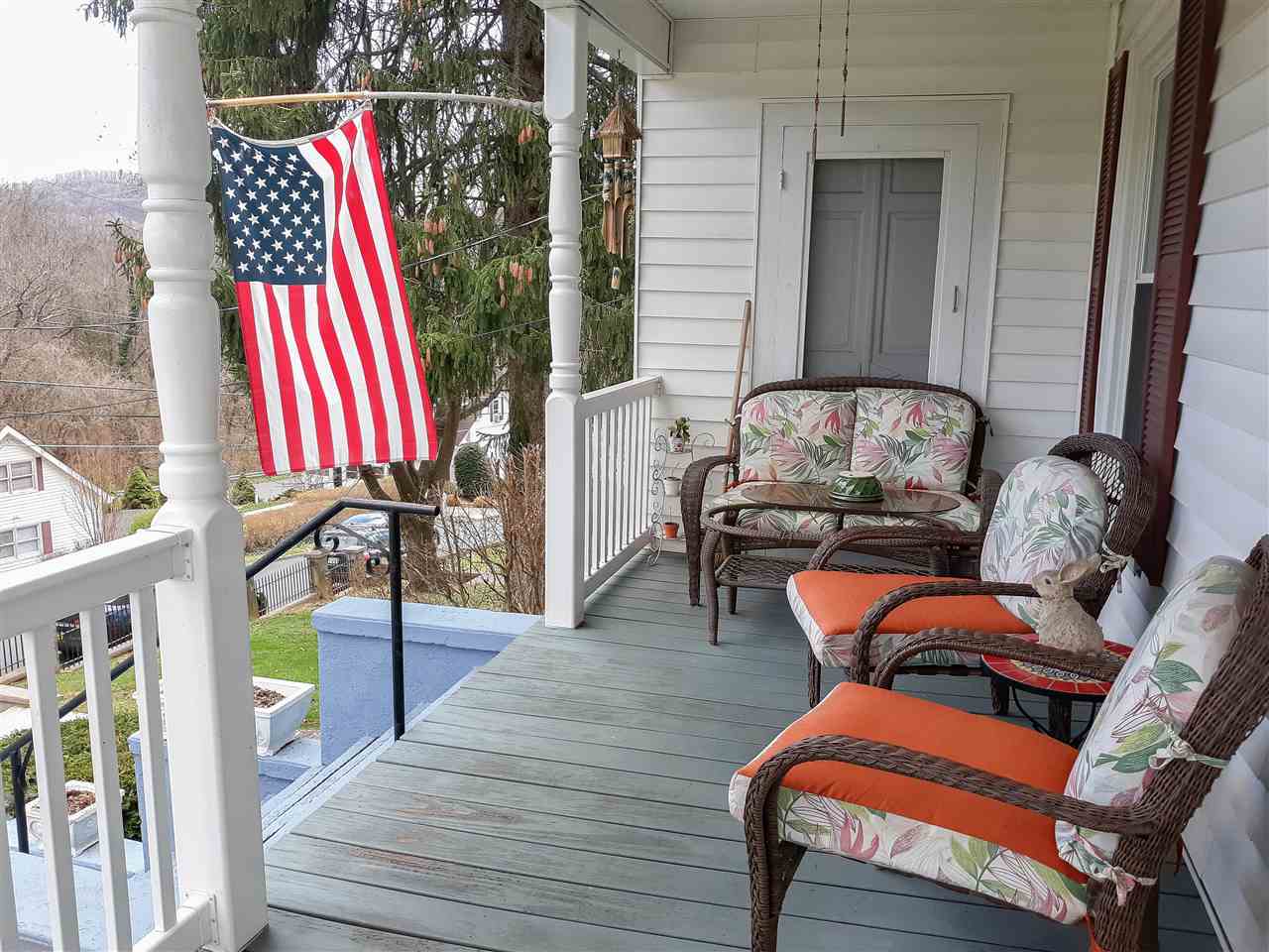 514 Oak Hill Road Staunton, VA 24401 - Photo 3 of 43 a view of a balcony with furniture
