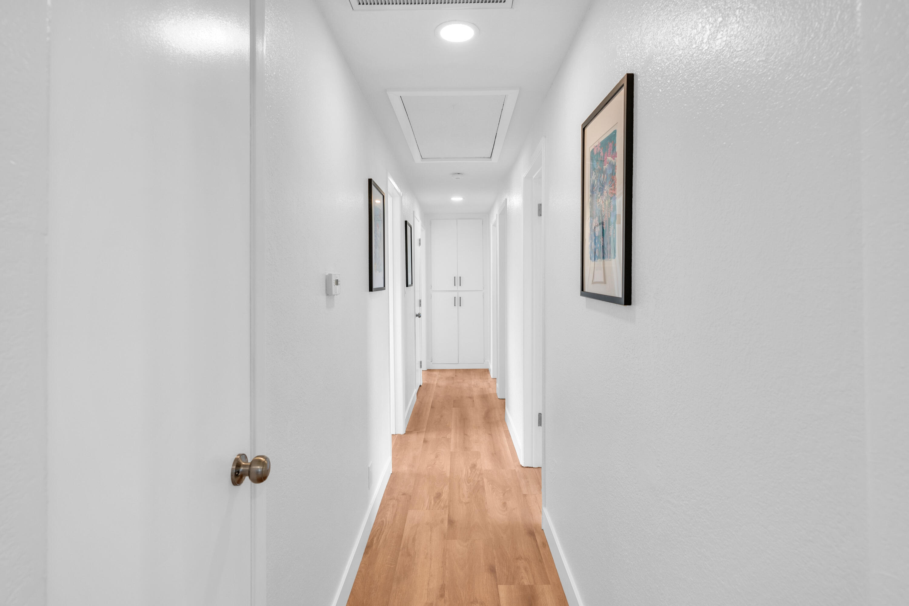 1621 Arcane Street Simi Valley, CA 93065 - Photo 24 of 63 a view of a hallway with wooden floor