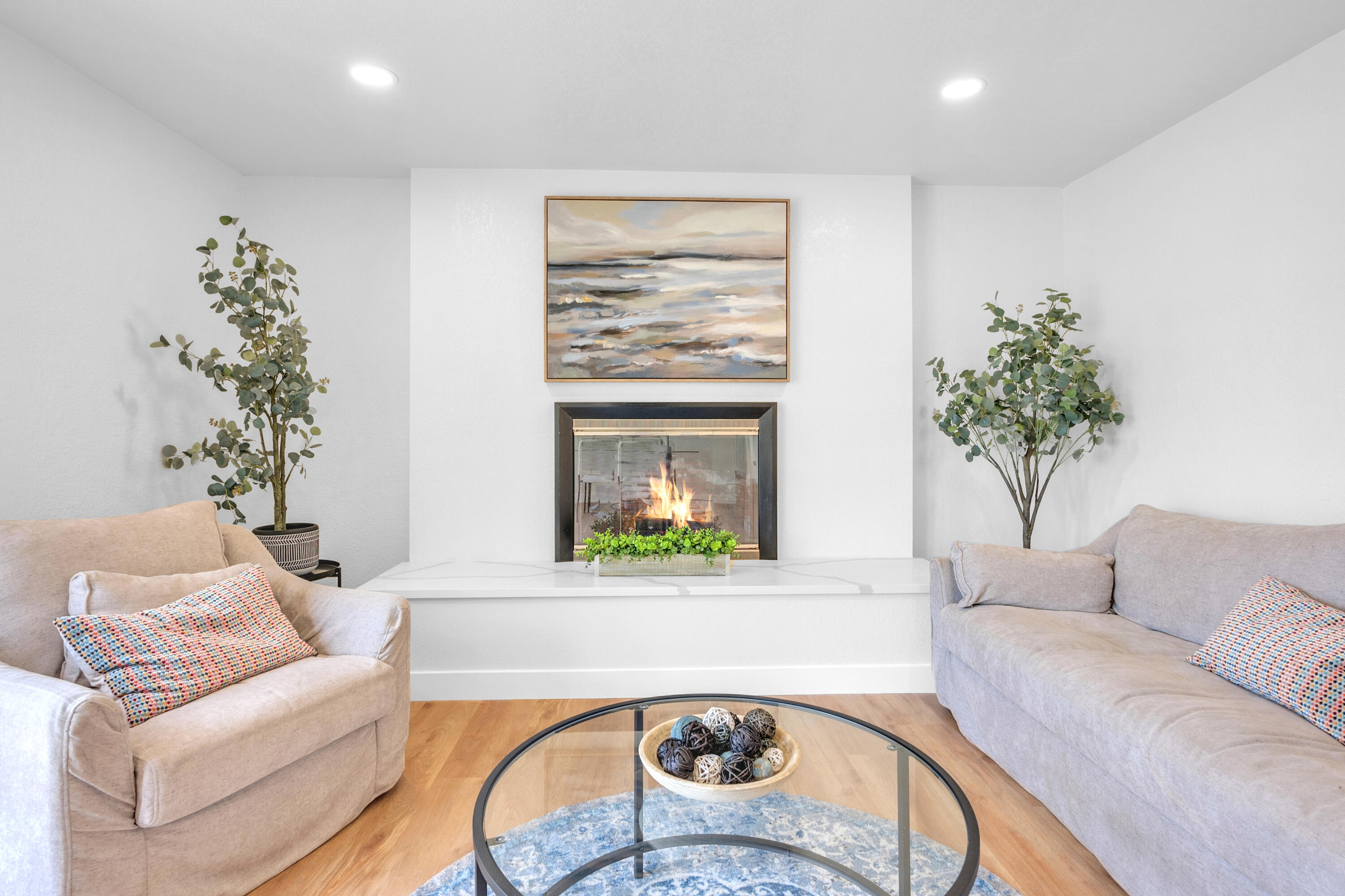1621 Arcane Street Simi Valley, CA 93065 - Photo 5 of 63 a living room with furniture and a fireplace