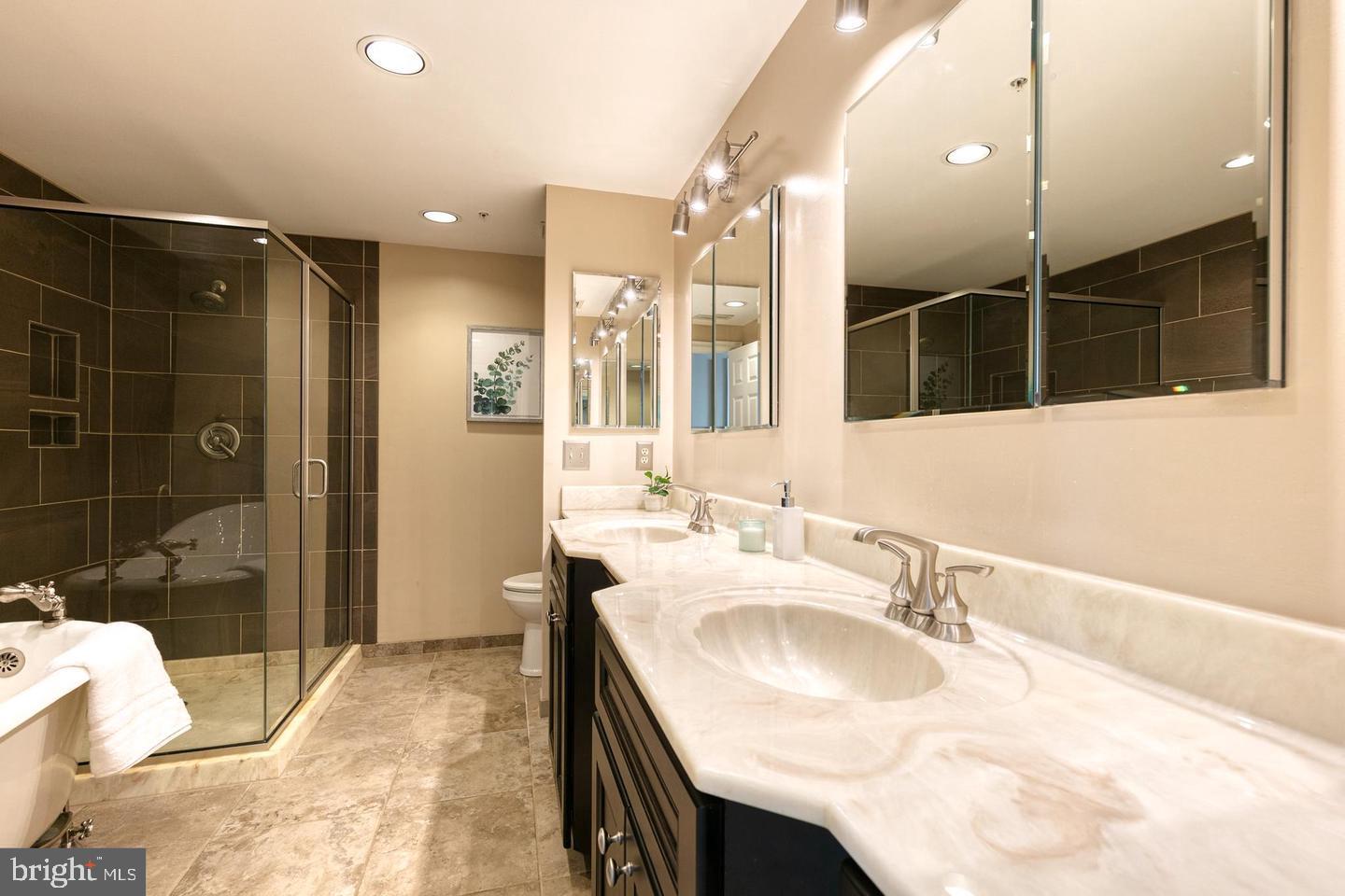 1000 Fell Street, Unit 606 Baltimore, MD 21231 - Photo 32 of 56 Elegant bathroom with modern finishes.