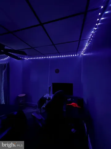 a room with furniture