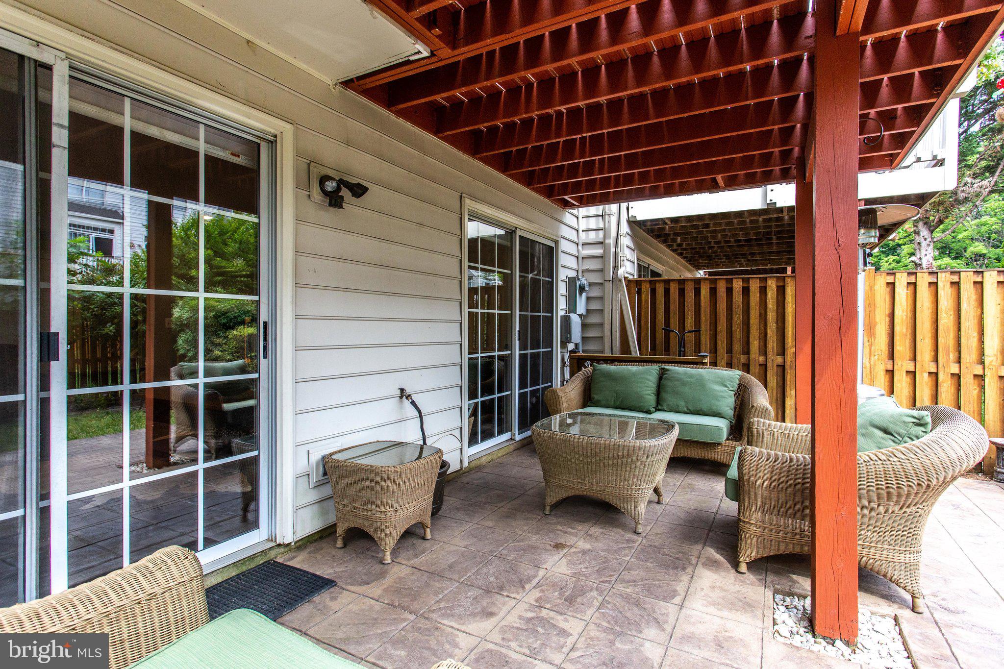 136 Roland Court Southwest Vienna, VA 22180 - Photo 58 of 67 Beautiful stamped concrete patio!