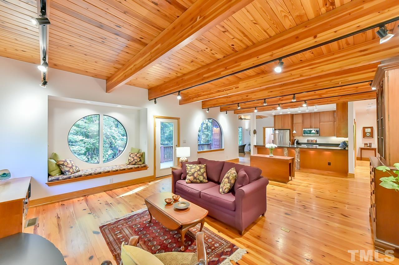 3616 Ragtime Road Hillsborough, NC 27278 - Photo 13 of 29 a living room with furniture and a large window