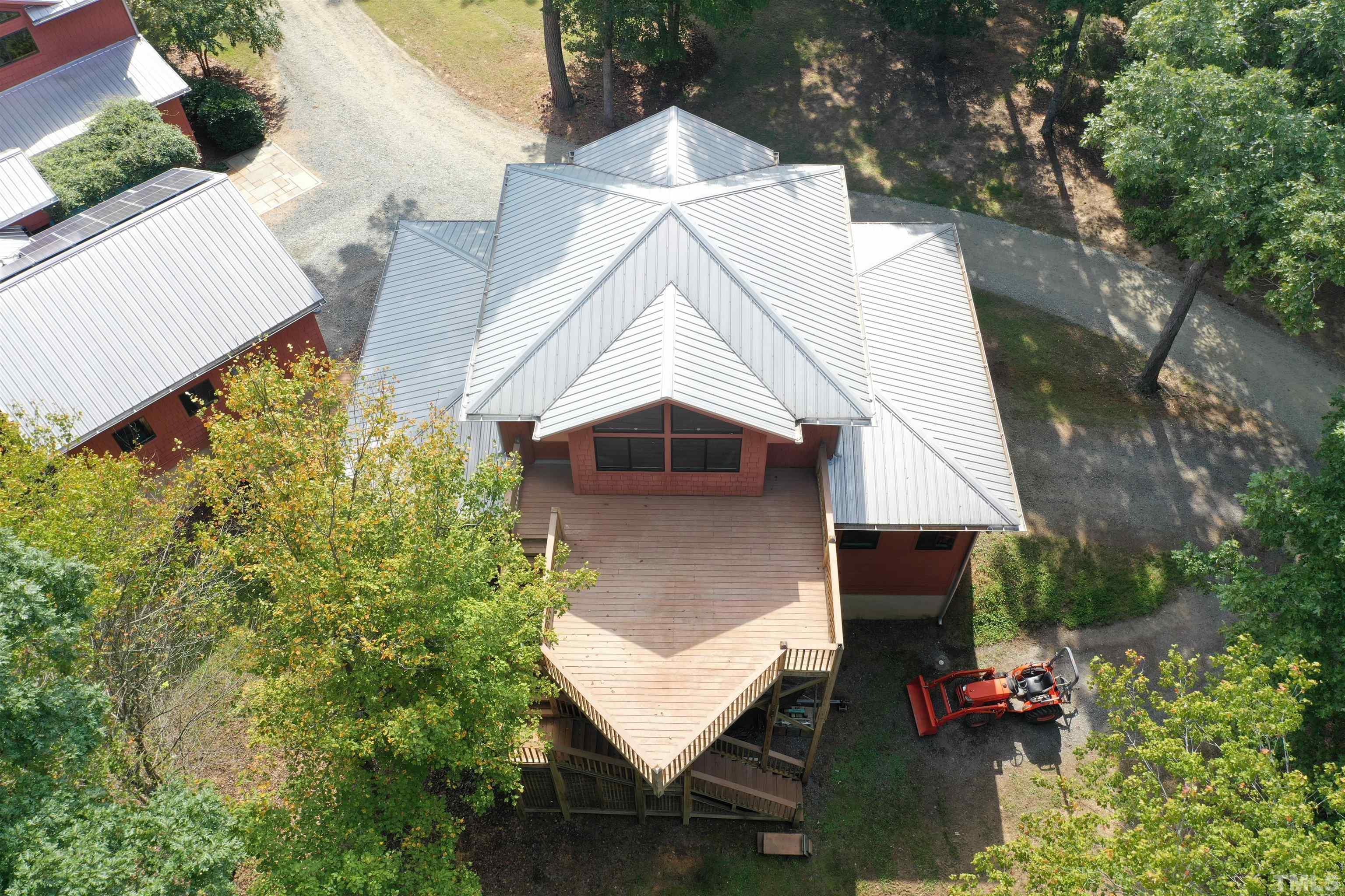 3616 Ragtime Road Hillsborough, NC 27278 - Photo 26 of 29 an aerial view of a house with swimming pool
