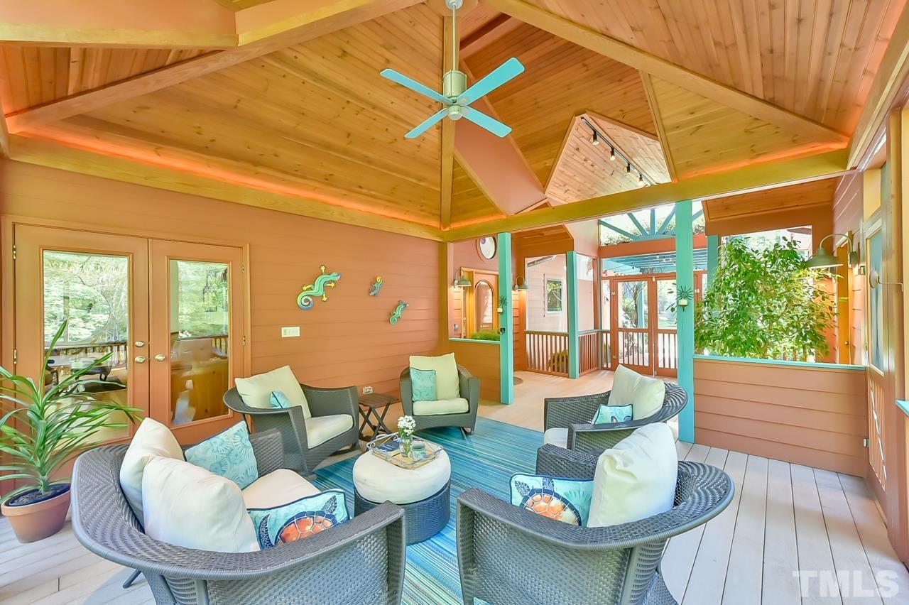 3616 Ragtime Road Hillsborough, NC 27278 - Photo 7 of 29 a living room with furniture and a large window