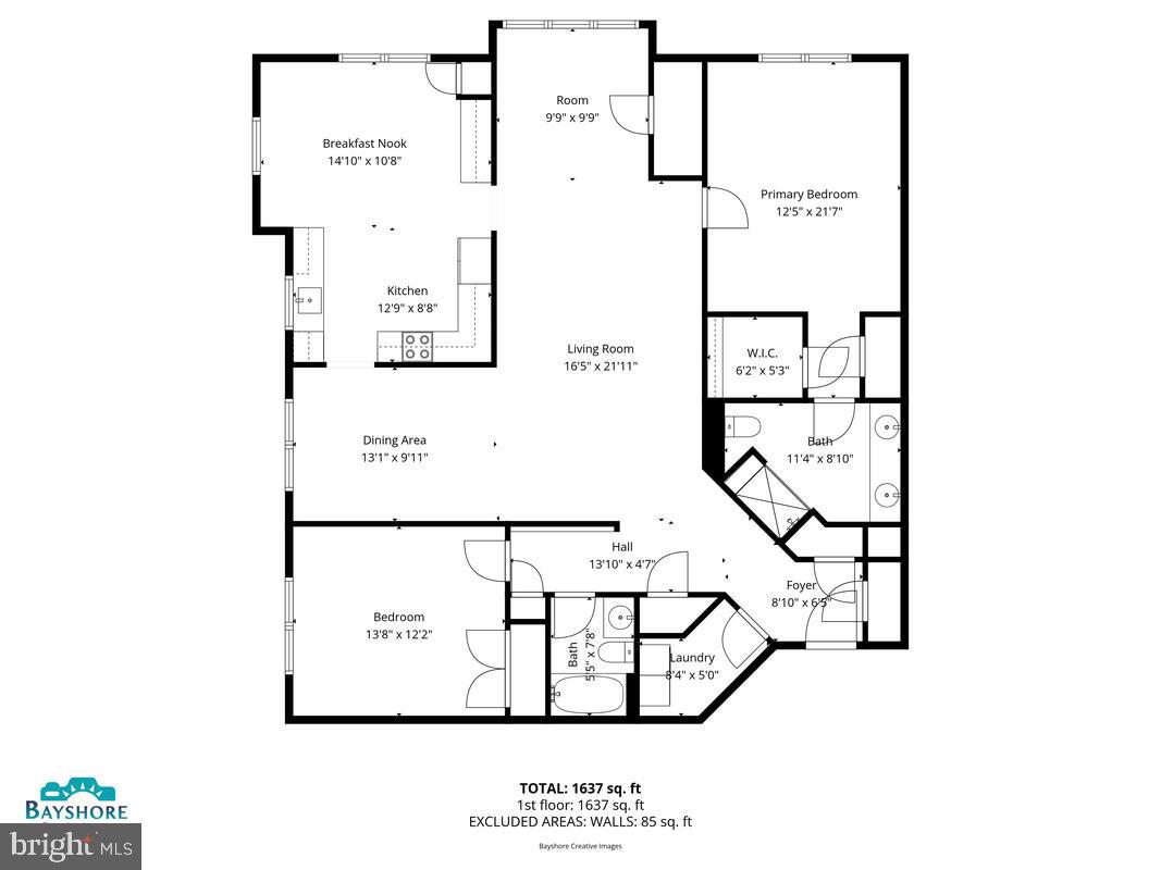 7325 Brookview Road, Unit 403 Elkridge, MD 21075 - Photo 65 of 65 Floor Plan