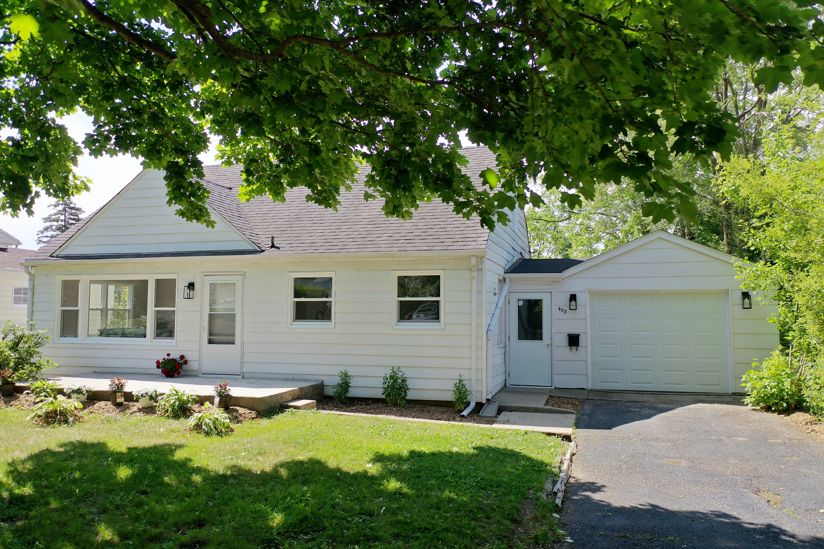 403 Highview Drive Fox River Grove, IL 60021 - Photo 18 of 18 a front view of a house with a yard