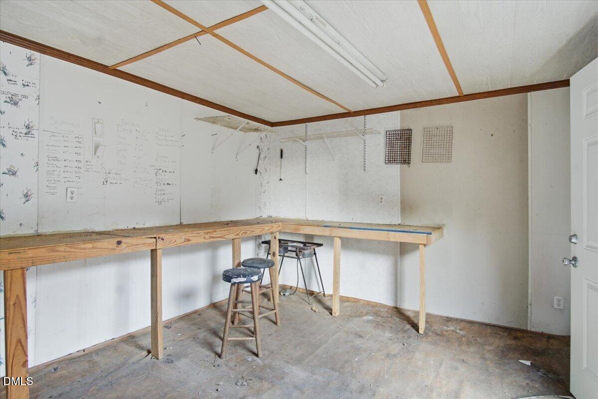 287 Moss Stock Farm Road Kittrell, NC 27544 - Photo 44 of 54 a view of storage and utility room